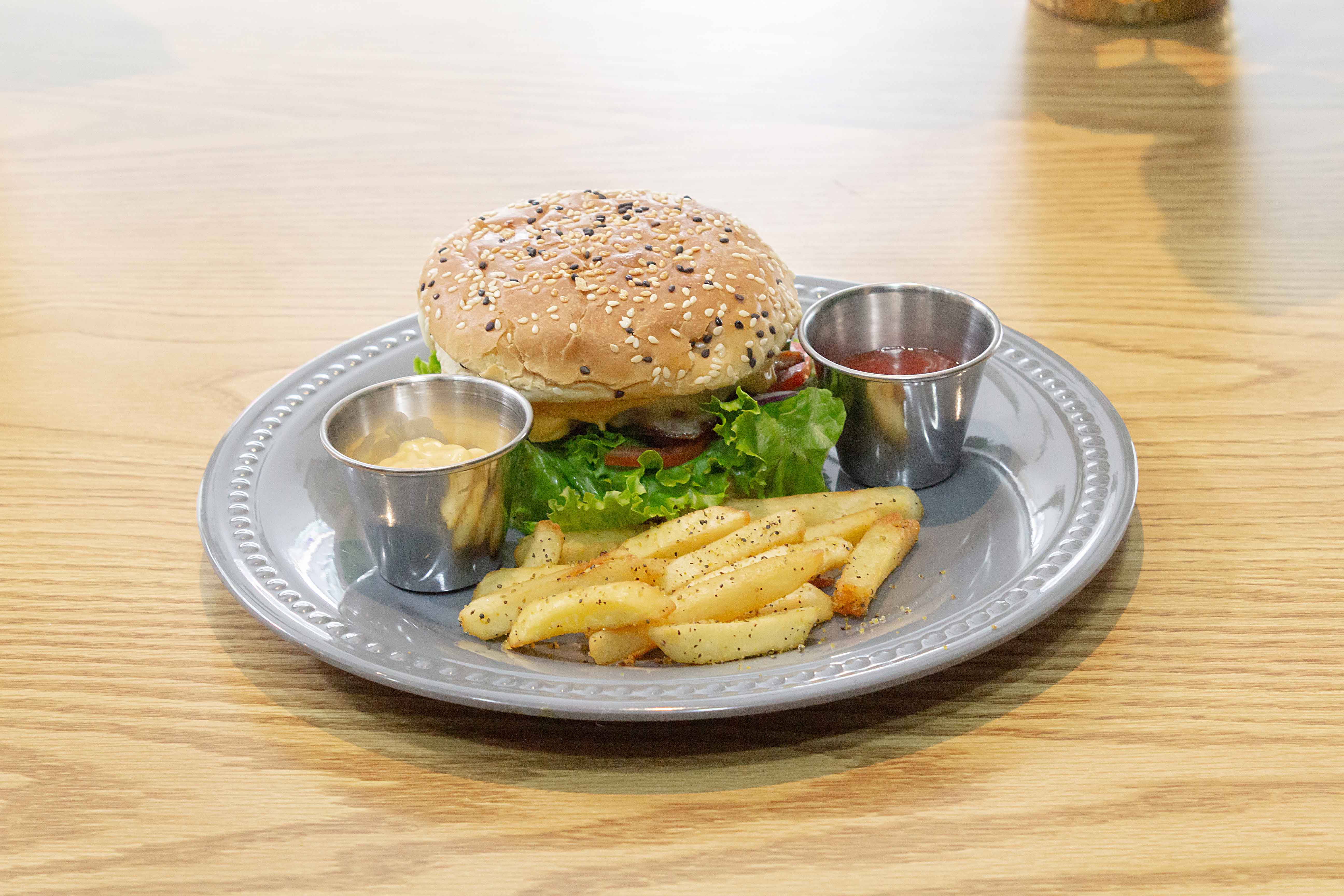 Hamburguesa clásica